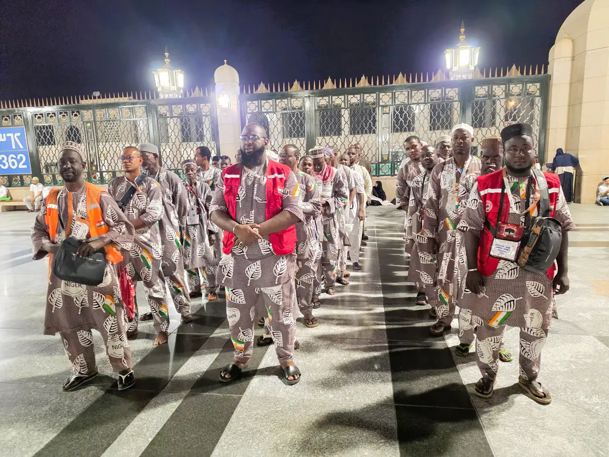 Le groupe Bin Bab Makka aux Lieux saints